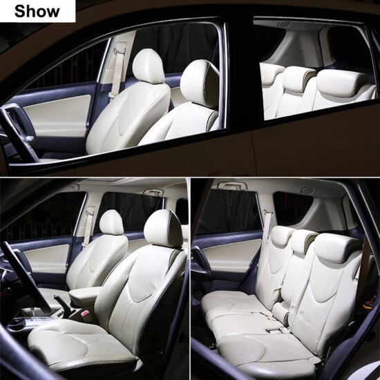 ED Interior Light Bulb Kit For Chevrolet Chevy Caprice 2011-2017 10Pcs - Image 4