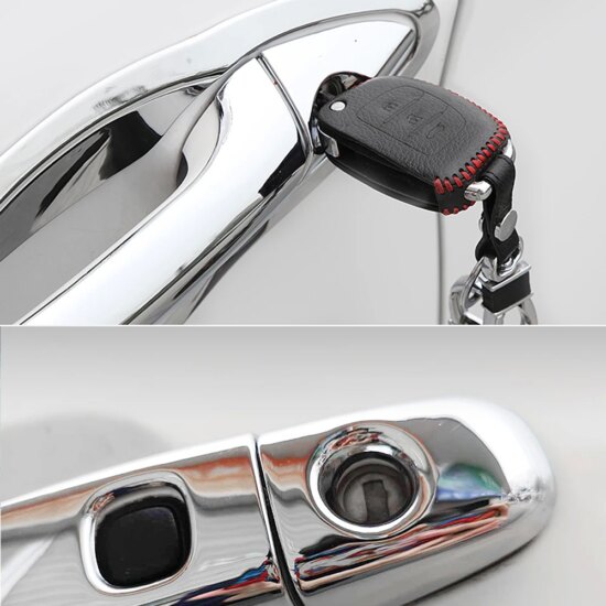 Chrome Exterior Door Handle Cover Trim Set 2015 2016 for Chevrolet SS Holden Commodore VF 2014~2017 - Image 2
