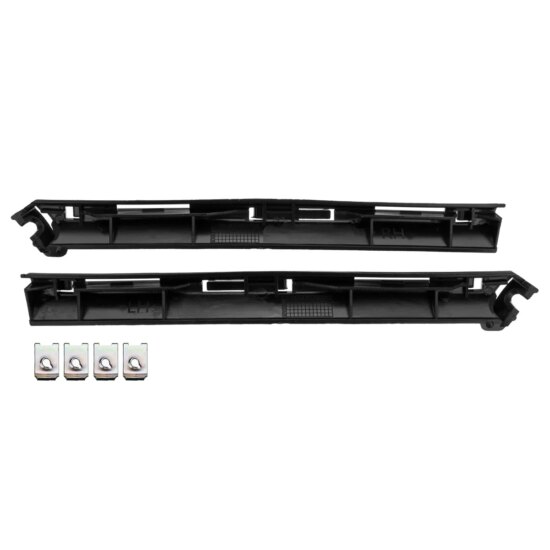 Pair Front Bumper Bar Slides Bracket FOR HOLDEN COMMODORE VY & VZ 2002-2007 Front Bumper Lip Support Strut Brace Tie Pull Bar - Image 2