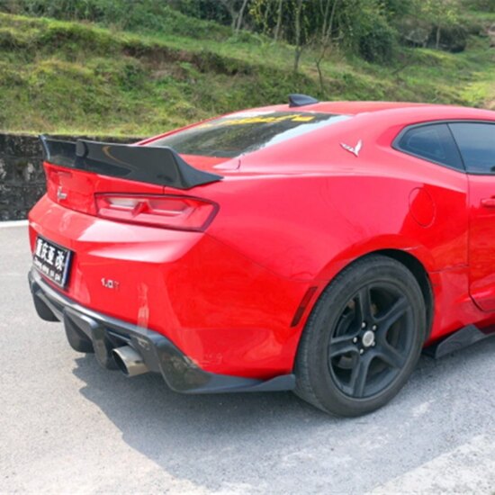 Carbon Fiber Rear Wing Trunk Lip Spoiler For Chevrolet Camaro Zl1 2016-2018 - Image 2