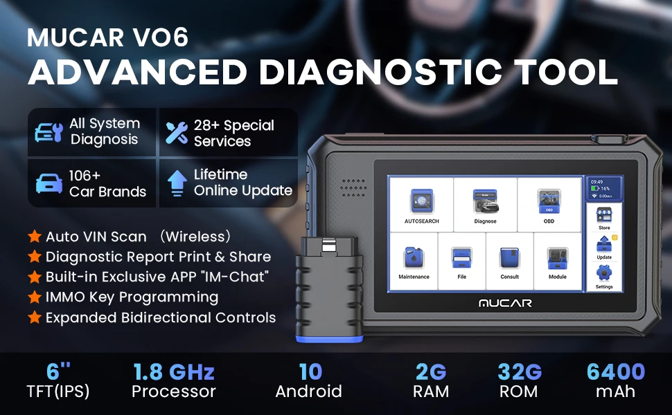 THINKCAR Thinkscan Plus S7 S6 S4 Obd2 Scanner Car Diagnostic Tools Automotivo Scanner Auto Diagnosis Tool Code Reader 28 Resets