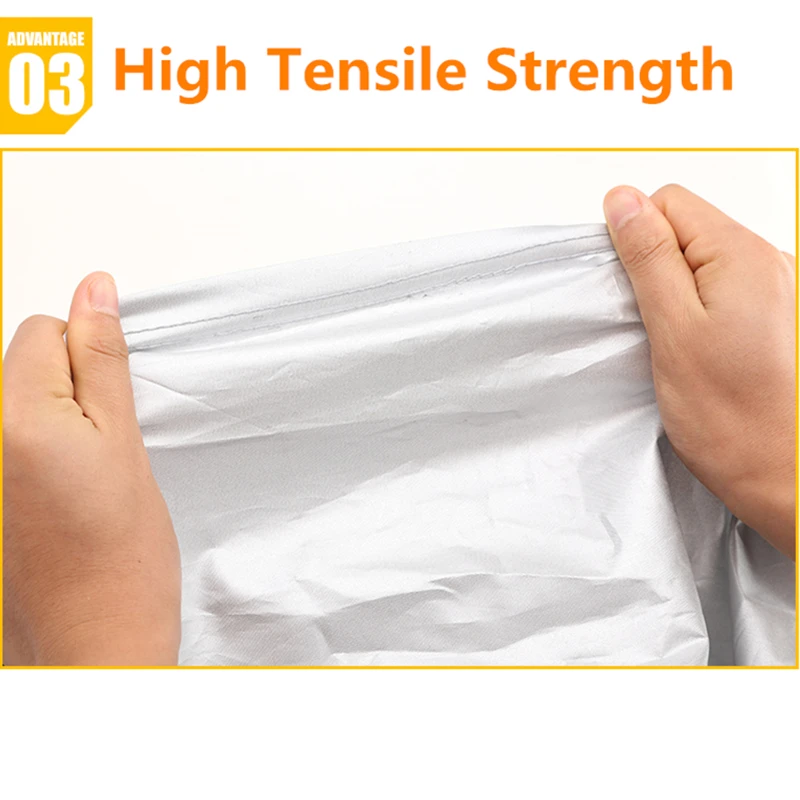 Car Cover Protection Full Exterior Sunshade Dustproof Protection Cover Universal for Hatchback Sedan SUV