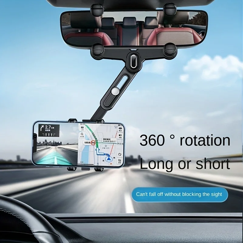 Phone Holder 360° Rotating Perfect for Kids and Adults Compatible with Phones and GPS Devices - Sturdy