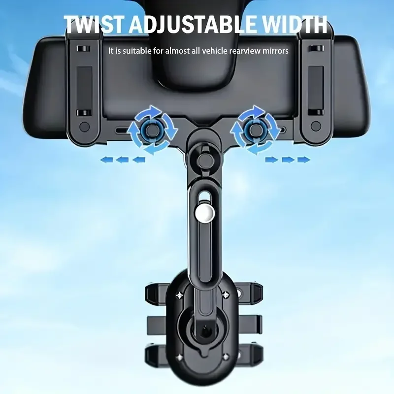 Phone Holder 360° Rotating Perfect for Kids and Adults Compatible with Phones and GPS Devices - Sturdy