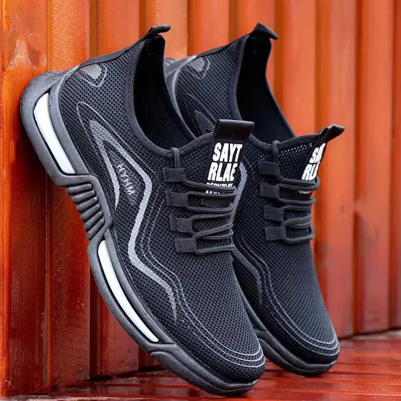 shoes breathable mesh casual shoes resistant soft sole, versatile sports shoes