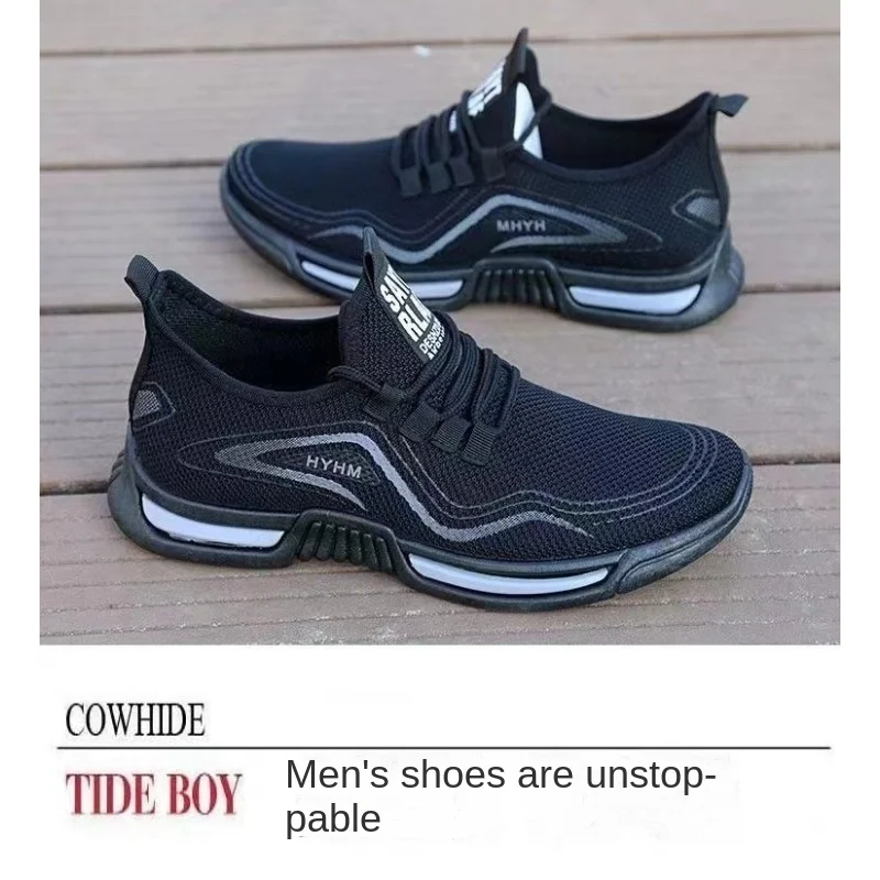 shoes breathable mesh casual shoes resistant soft sole, versatile sports shoes