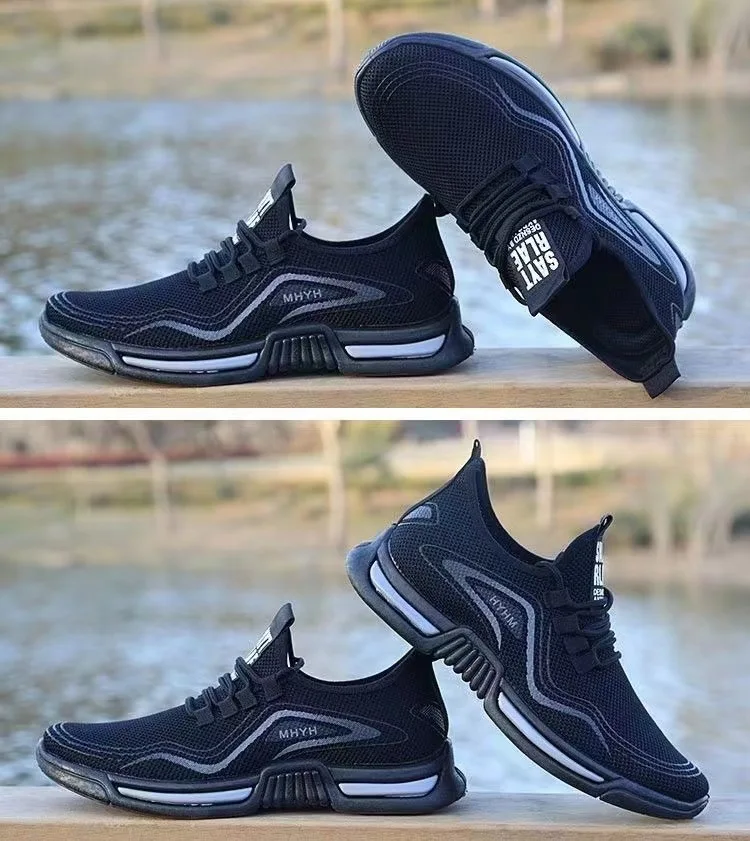 shoes breathable mesh casual shoes resistant soft sole, versatile sports shoes