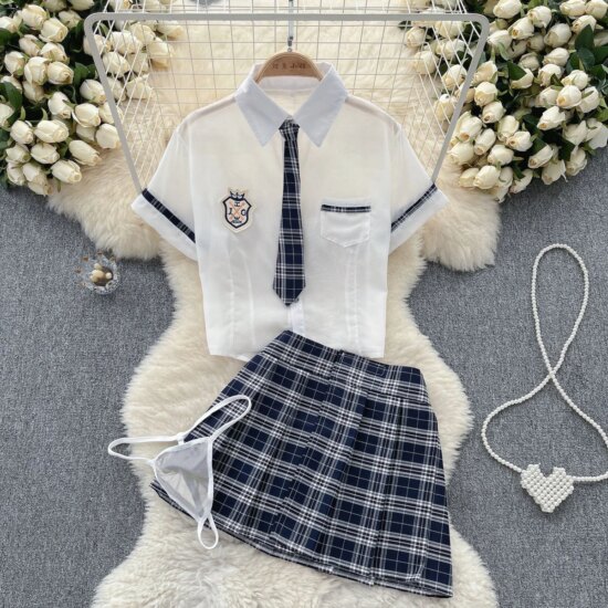 anime Slim Fit Jumpsuit Half High Collar Sleeveless Bodysuit Thin Swimsuit Sweet Cute Pajama Sleepwear - Image 2