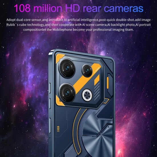 Pova 6 Pro Smartphone 5G 7.3inch HD 16G+1TB Dual SIM 50+108MP 7000mAh NFC - Image 2