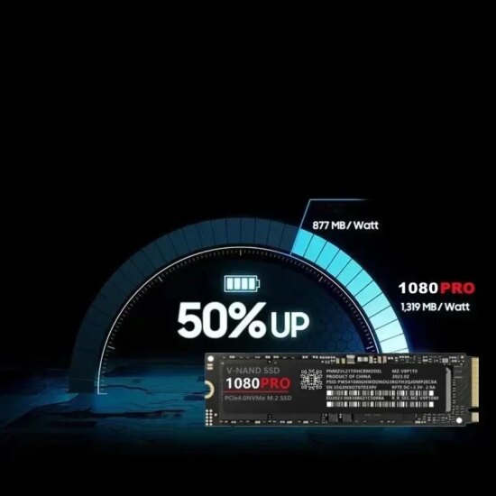 Hard Disk for Xbox PC PS5  PUBG Game 1080PRO SSD M2 2280 PCIe 4.0 NVME NGFF Solid State Drive 14000MB/S Read - Image 3