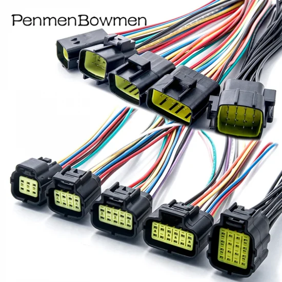 Electrical Connector Wire Harness With Cable Denso Car Sealed Truck Socket Oxygen Sensor Plug Waterproof