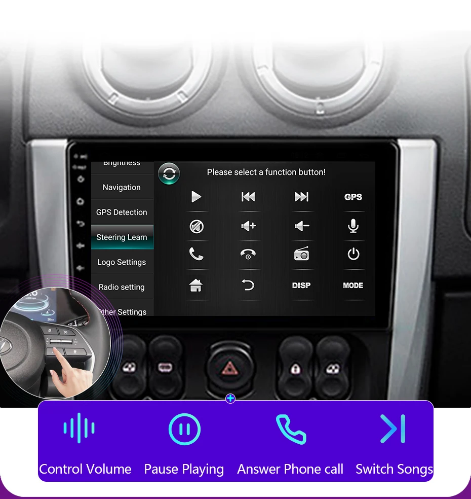 Screen Carplay GPS Navigation Android For Ford Mustang V S-197 2009 2010 2011 2012 - 2014