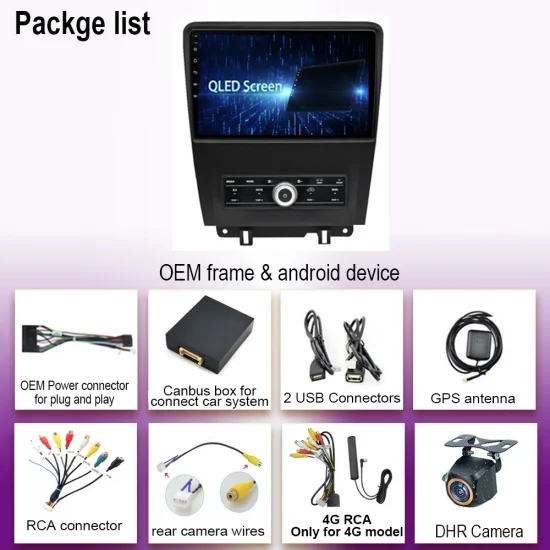 Screen Carplay GPS Navigation Android For Ford Mustang V S-197 2009 2010 2011 2012 - 2014 - Image 5