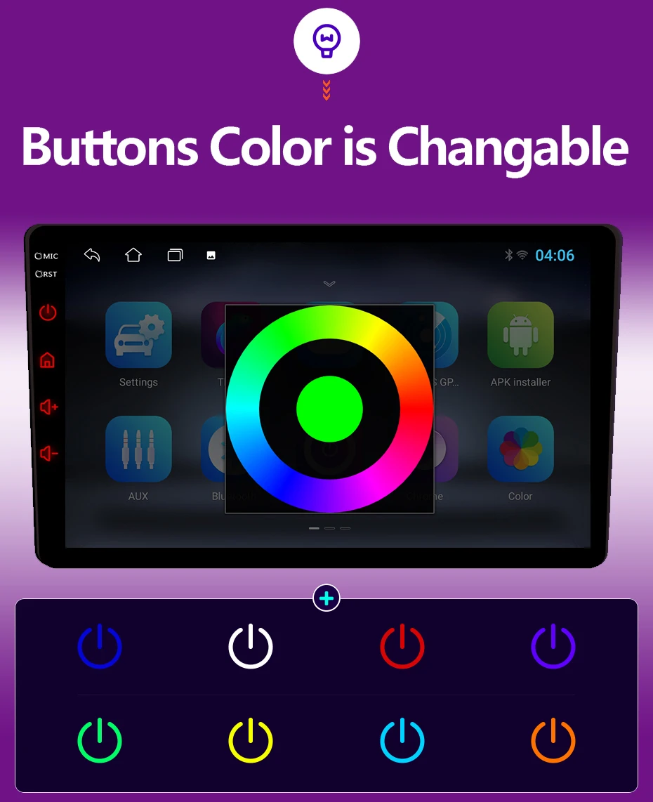 Screen Carplay GPS Navigation Android For Ford Mustang V S-197 2009 2010 2011 2012 - 2014
