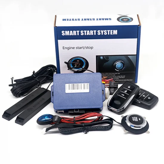 Auto Start device for car Push Smart Key Remote with app to start the engine