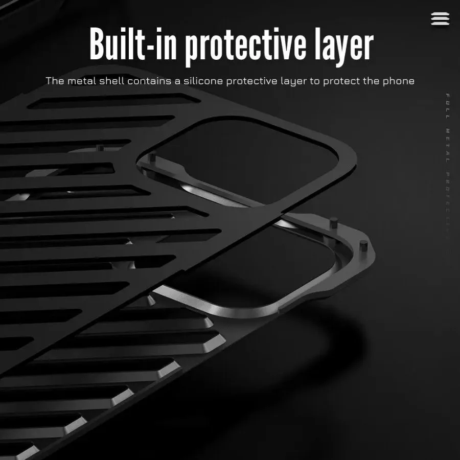 Frame For iphone heavy Duty Anti-scratch Metal Bumper Case Aluminum Metal Frame
