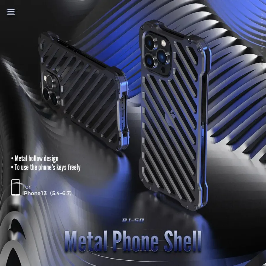 Frame For iphone heavy Duty Anti-scratch Metal Bumper Case Aluminum Metal Frame