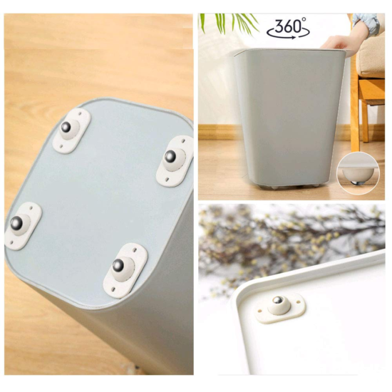 Mini Swivel Casters Wheel For Furniture Storage Box Roller Skate Cabinet To let-any Object Easy Movable
