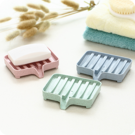 Bathroom Chinese Soap Dish Storage Box With Slippy water Holder For Toilet Kitchen Supplies 1pcs - Image 2