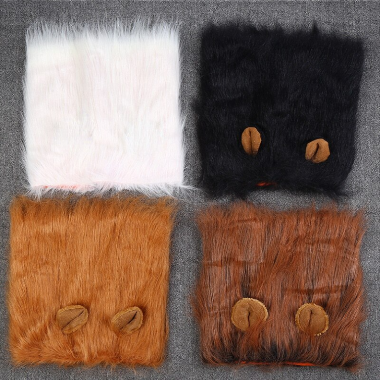Cute Costume Lion Pet for Large Dogs  Party Decoration with Ear Pet Accessories - Image 3