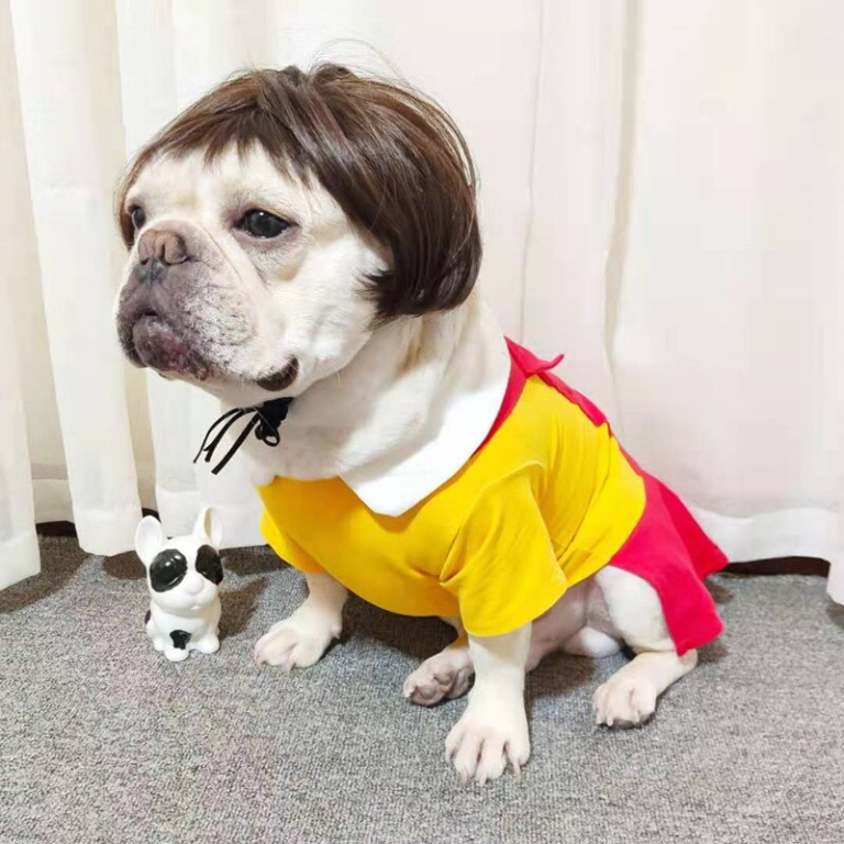 Pet Wigs Cosplay Funny Dogs Cats Cross-Dressing Accessories for Halloowen Christmas Supplies - Image 4