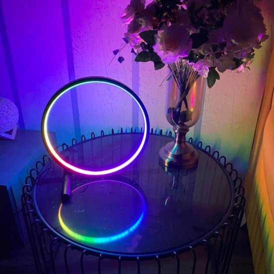 LED Night Light Smart Desktop Atmosphere Lamp Remote Bluetooth For Bedroom Computer Desk Decor - Image 3