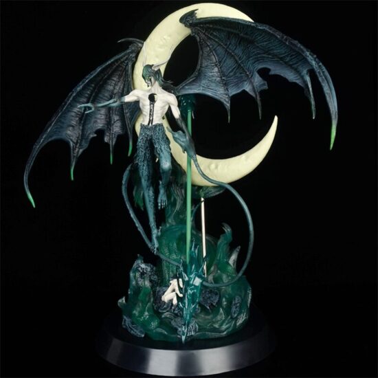 Figure Bleach Espada Neliel Tu Oderschvank Ulquiorra Cifer Figurine With Wings Black Pearl Model 40cm Toys With Light - Image 3