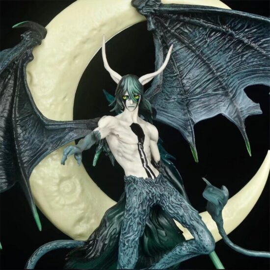 Figure Bleach Espada Neliel Tu Oderschvank Ulquiorra Cifer Figurine With Wings Black Pearl Model 40cm Toys With Light - Image 2