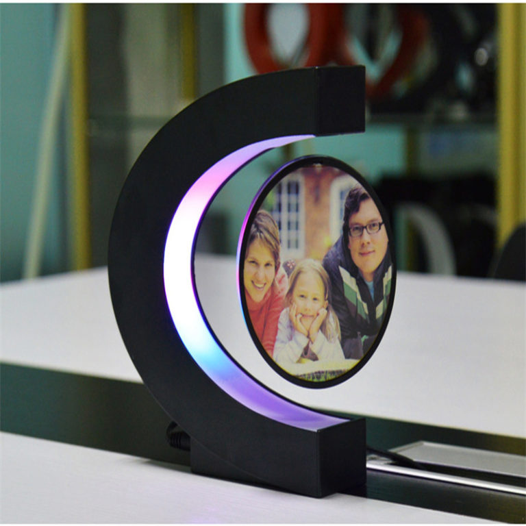 Customized Photo Frame Creative Wooden With Led Light For Living Room Bedroom Decoration Custom Text Photo