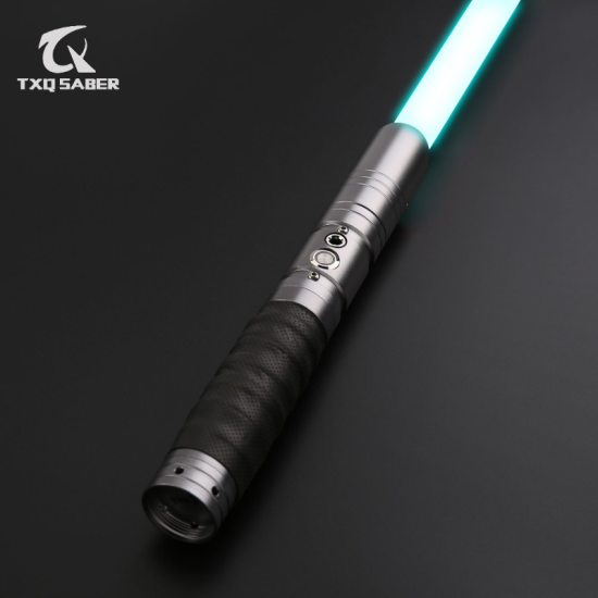 Blaster Sword Lightsaber Metal Handle Heavy Dueling 12 Color Change Volume Adjustment Force 6 SoundFonts FOC