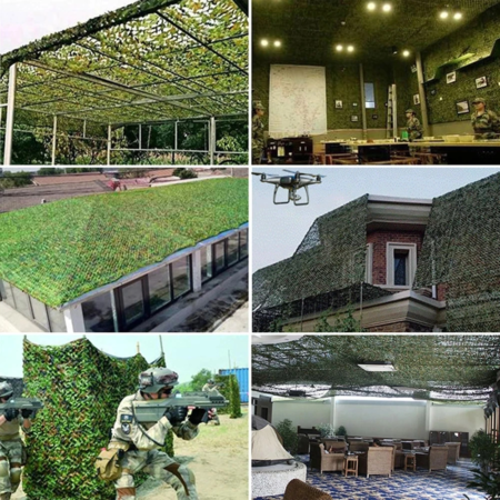 Military Camouflage Nets For Hunting Garden Camping Sun Shelter Tent 4x5m 2x3m