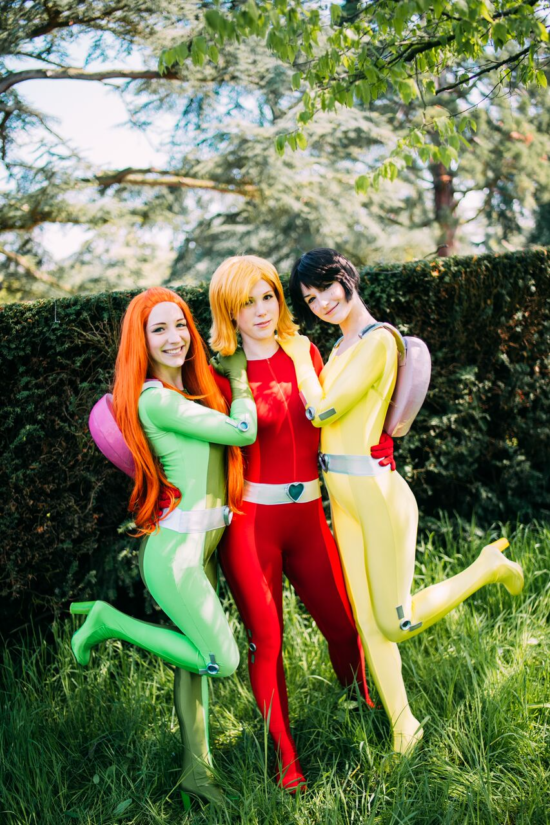 Girls Totally Spies Cosplay Costume Zentai Clover Ewing Samantha Simpson Alexandra - Image 4
