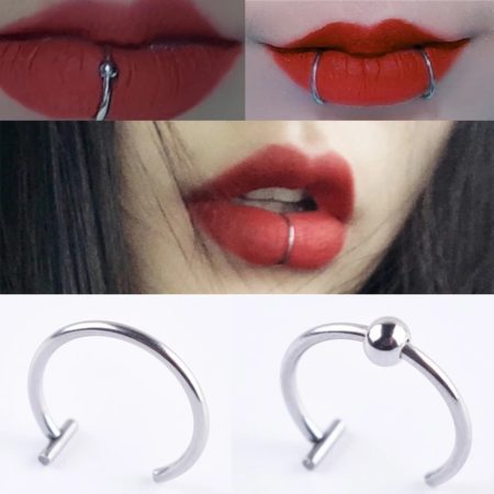 mouth Ring Women Septum Body Jewelry