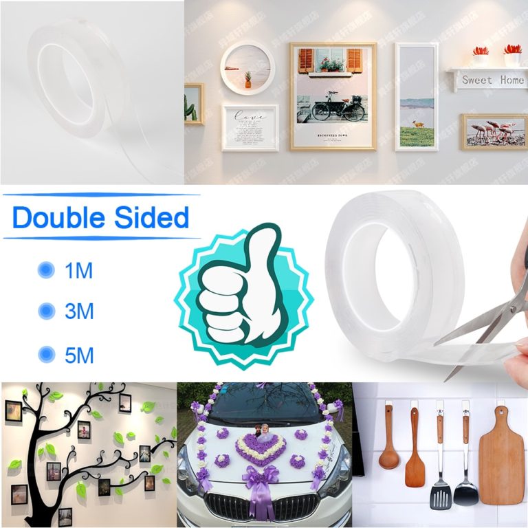 Double Sided Transparent Adhesive Tape - Image 2