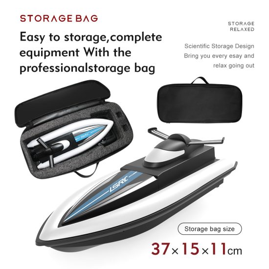 Racing Boat Waterproof Rechargeable Radio Remote Control Speedboat Gifts Toys - Image 3