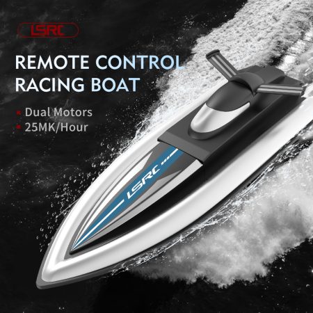 Racing Boat Waterproof Rechargeable Radio Remote Control Speedboat Gifts Toys