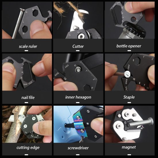 Keychain Screwdriver Multifunctional Pocket - Image 3