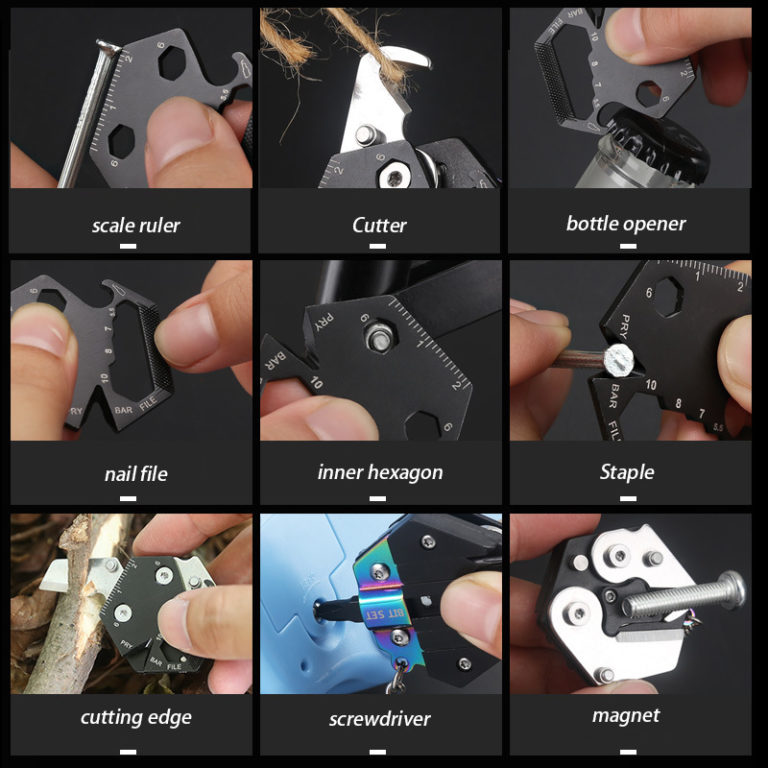Keychain Screwdriver Multifunctional Pocket - Image 3