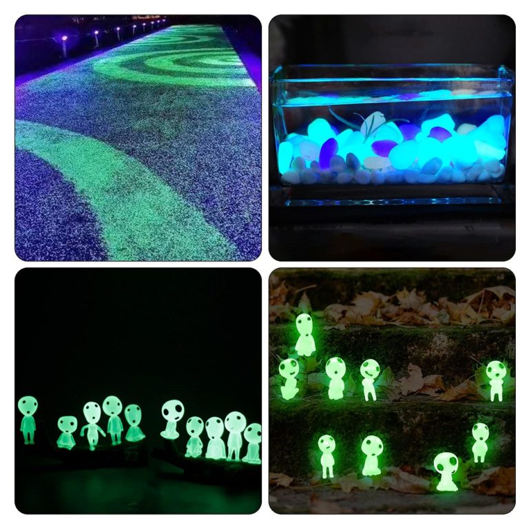 10/20Pcs Luminous Tree Spirits Micro Landscape Figure Ornament Glowing - Image 3