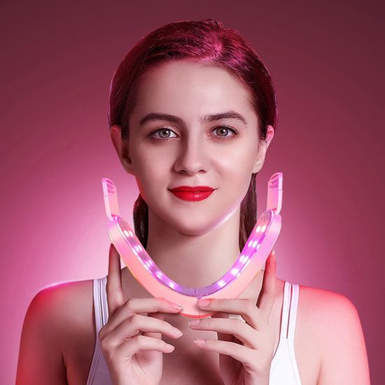 LED Slimming Vibration Massager Double Chin V-shaped - Image 2