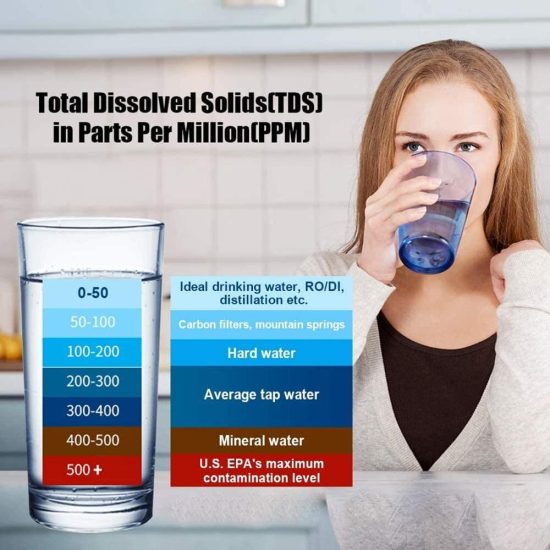 Digital Water Quality Tester TDS EC Meter Range 0-9990 Multifunctional - Image 3