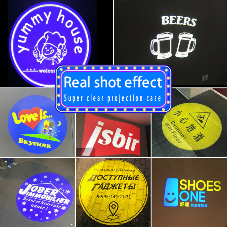Logo Projector OutDoor Waterproof IP67 Rotating Advertising Light - Image 3