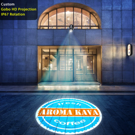 Logo Projector OutDoor Waterproof IP67 Rotating Advertising Light