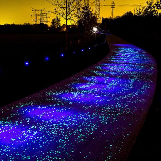 Luminous Stones Glow In Dark Outdoor For Garden Pebbles Fish Tank Decoration Pebble Rocks Aquarium Mix Color 100/200pcs/Bag RR2185 - Image 2
