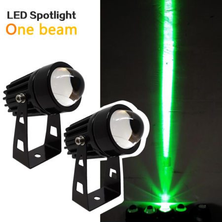 Outdoor LED Wall spotlight 9W 12W 220V Red Green Blue RGB Wall light IP66 Waterproof one beam lights