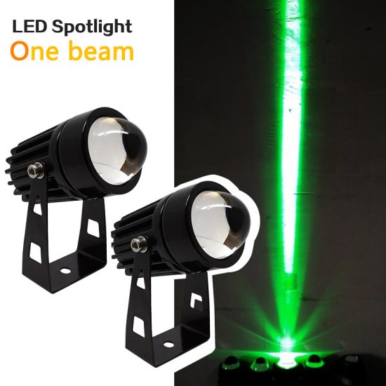 Outdoor LED Wall spotlight 9W 12W 220V Red Green Blue RGB Wall light IP66 Waterproof one beam lights