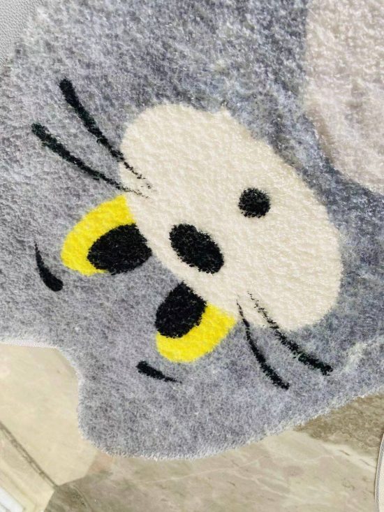 Creative tom Cat Carpet Cartoon Funny Anime Carpet 3D Printed For Bedroom Floor Mats Home Decor - Image 3