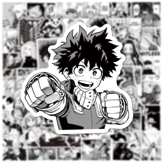 10/30/50/100PCS Mix Anime Stickers For Phone Laptop fridge Luggage Bike Car Sticker - Image 2