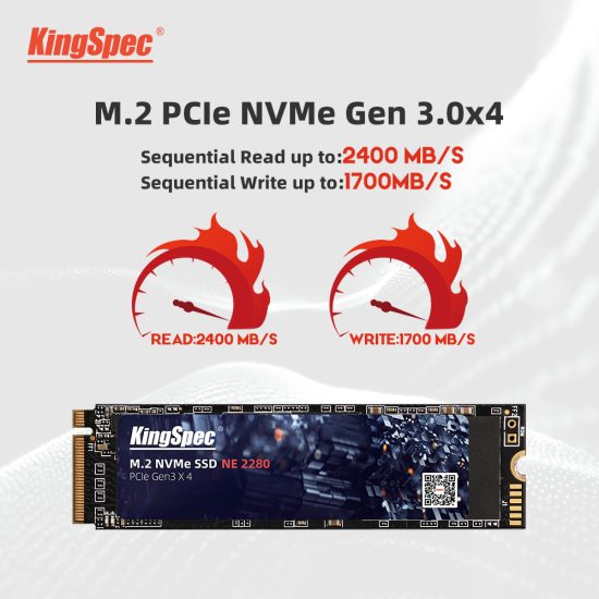 KingSpec hard Drive M2 ssd m.2 NVMe pcie SSD Internal Hard Disk For Laptop Desktop MSI - Image 2