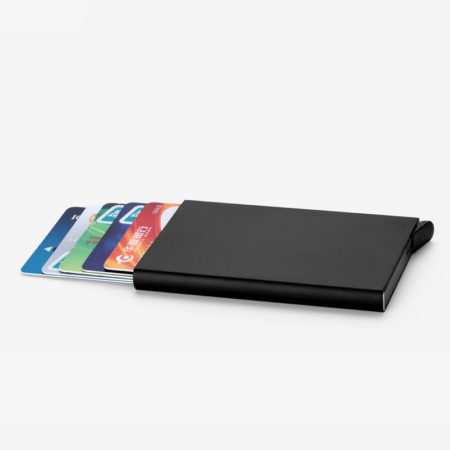 Anti-theft Credit Card Holder Minimalist Porte Carte Thin Aluminium Metal Wallets Pocket